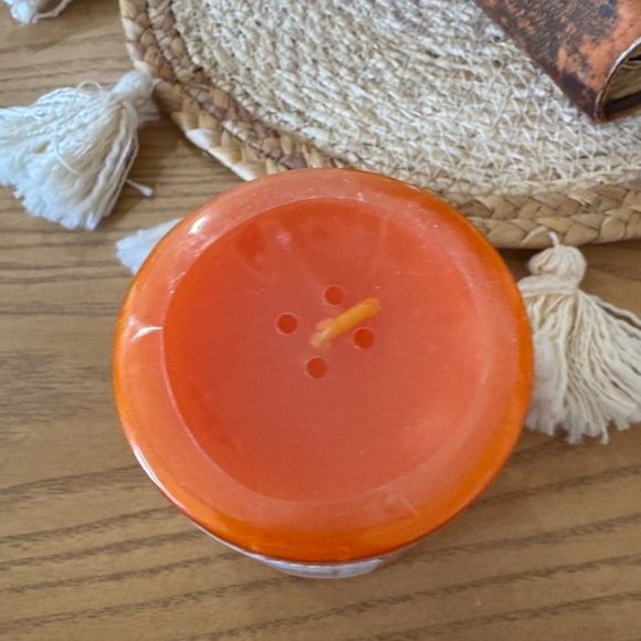 Bath & Body Works Vintage Discontinued Pillar Candle- Tangerine Spice RARE - Picture 2 of 3